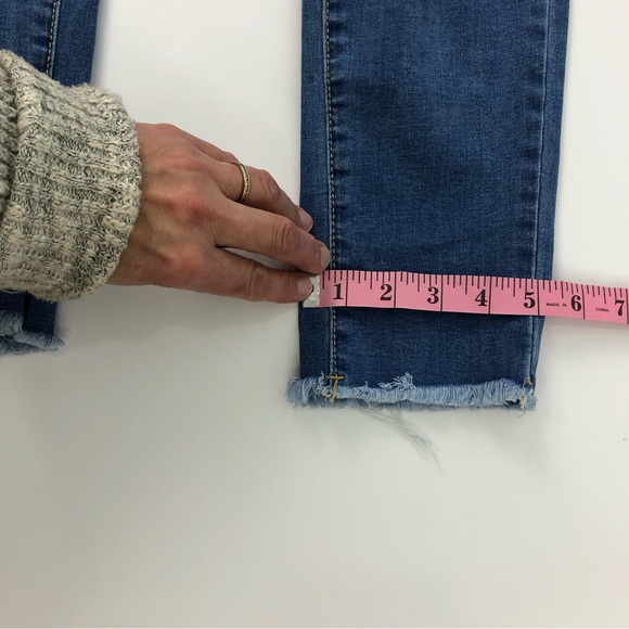 Between Us Distressed Light Wash Blue Jeans Size 18 - Picture 13 of 13